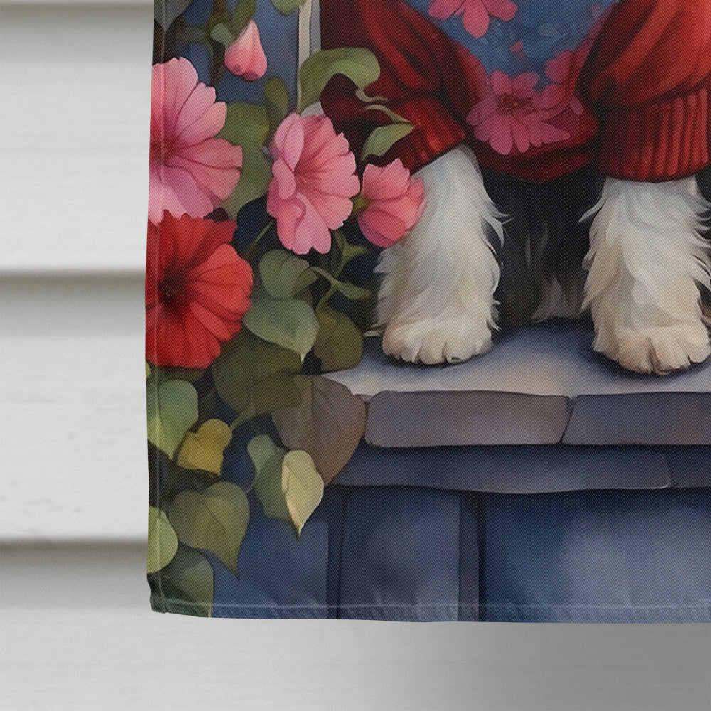 Havanese Two Hearts House Flag Image 4