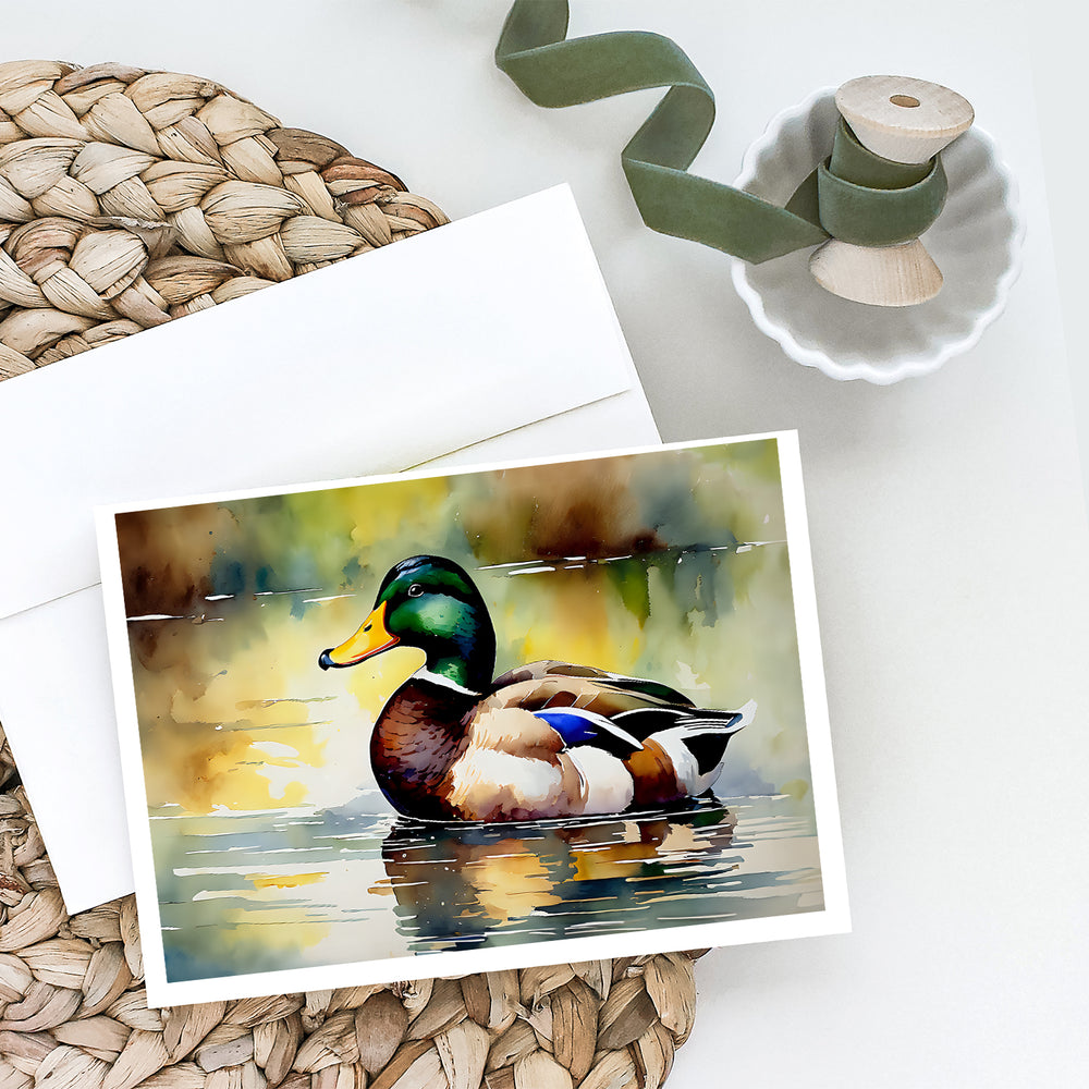 Mallard Greeting Cards Pack of 8 Image 2