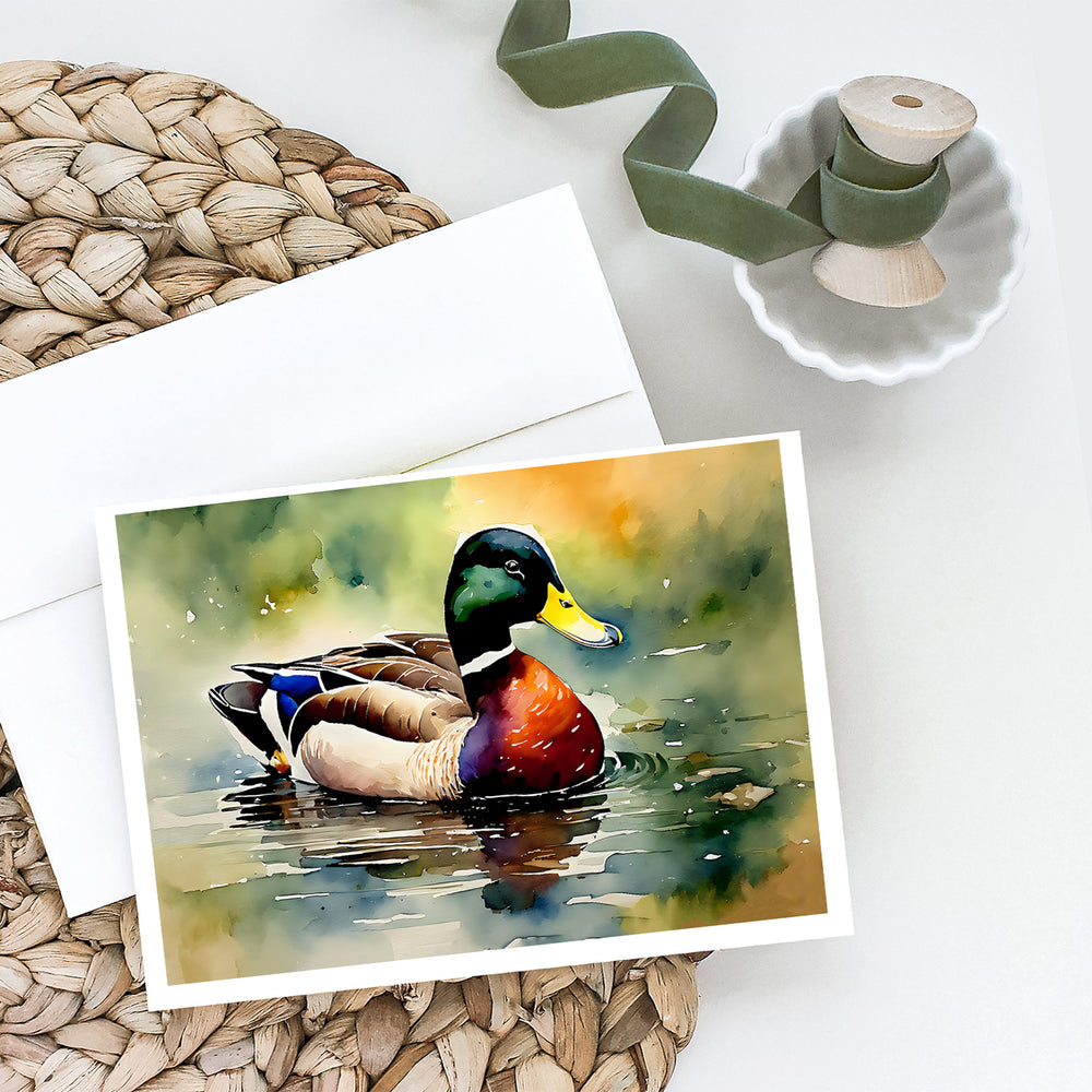 Mallard Greeting Cards Pack of 8 Image 2