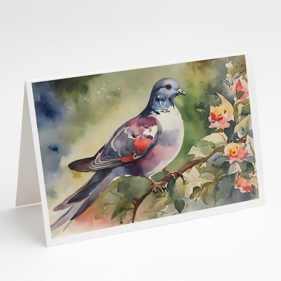 Pigeon Greeting Cards Pack of 8 Image 1