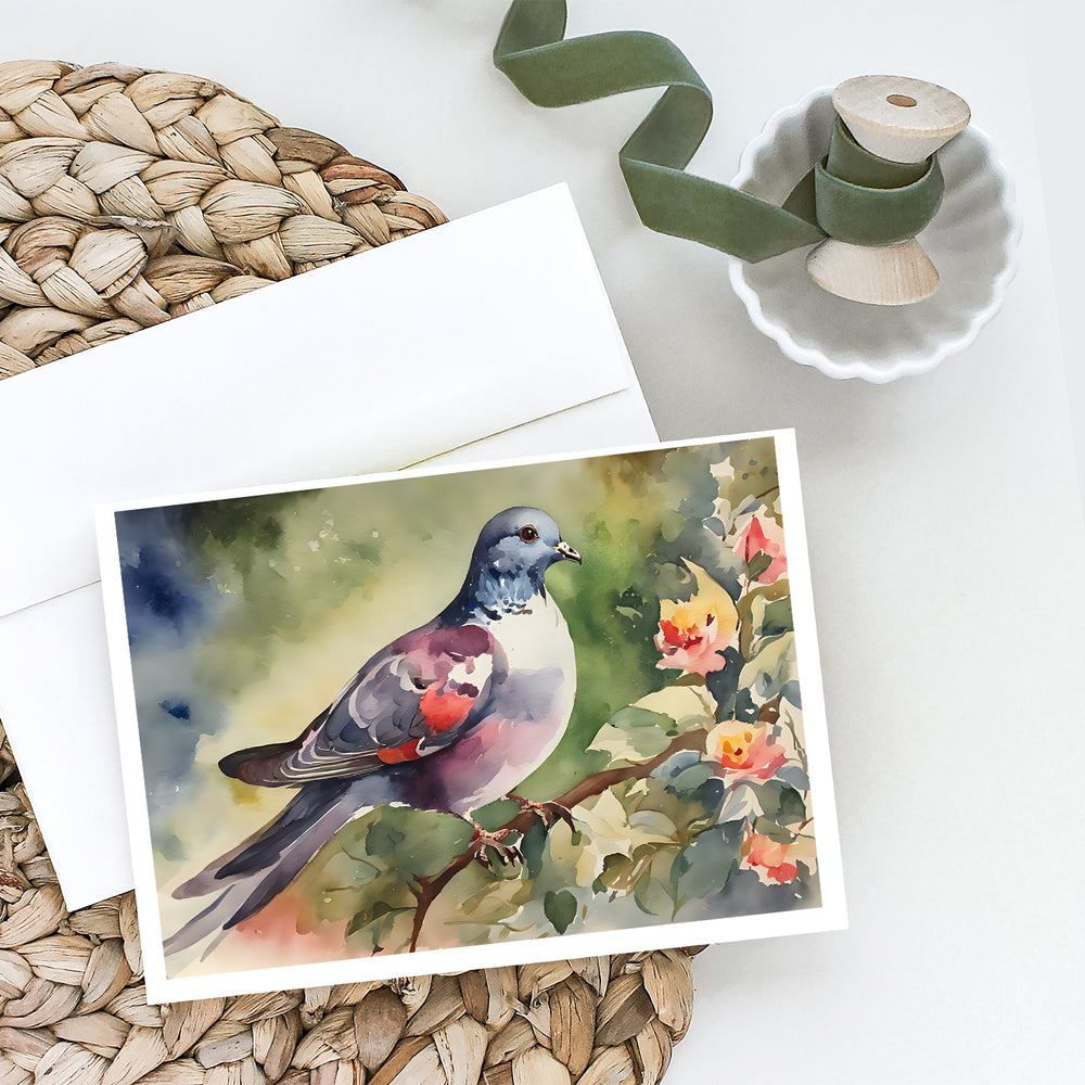 Pigeon Greeting Cards Pack of 8 Image 2