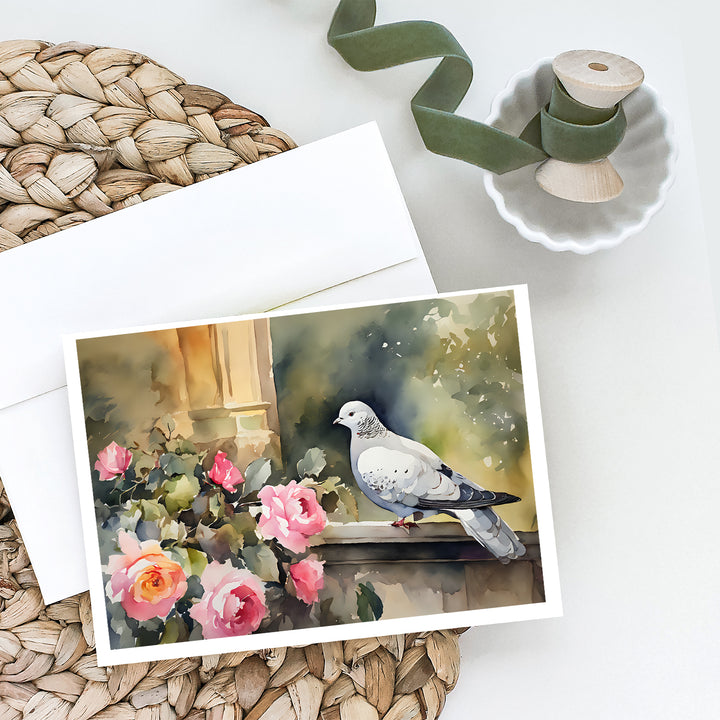 Pigeon Greeting Cards Pack of 8 Image 2