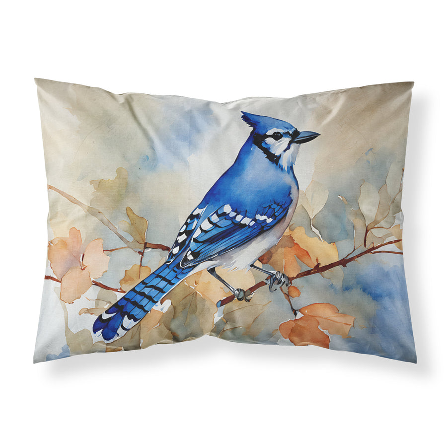 Blue Jay Standard Pillowcase Image 1