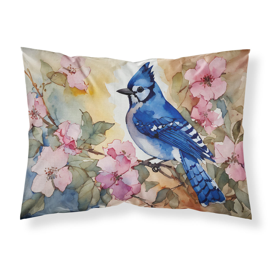 Blue Jay Standard Pillowcase Image 1