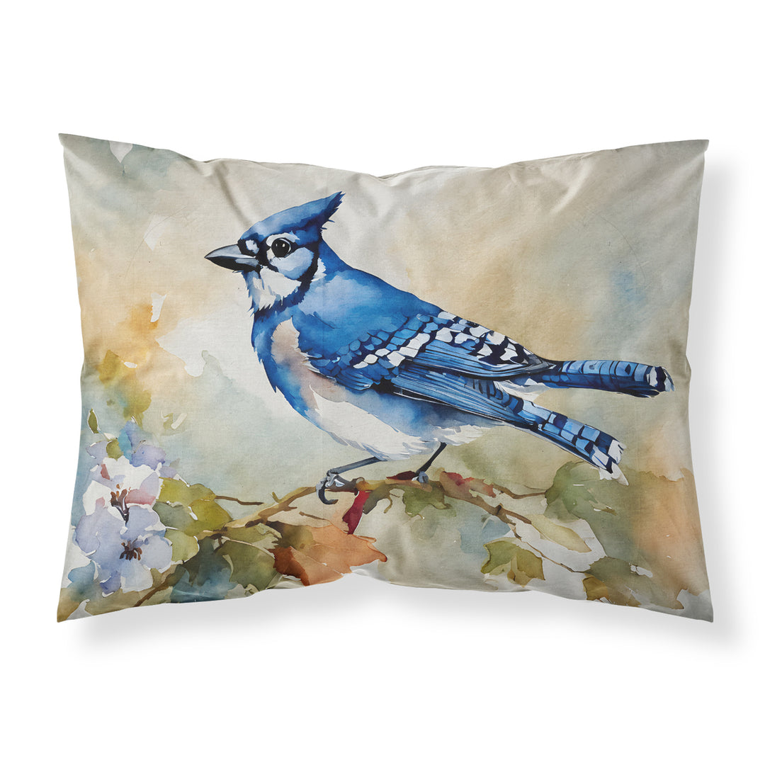 Blue Jay Standard Pillowcase Image 1