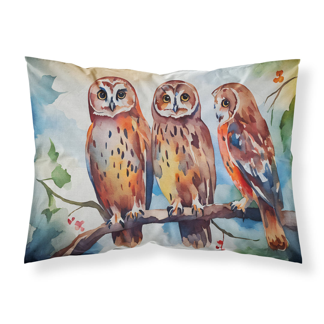 Owls Standard Pillowcase Image 1