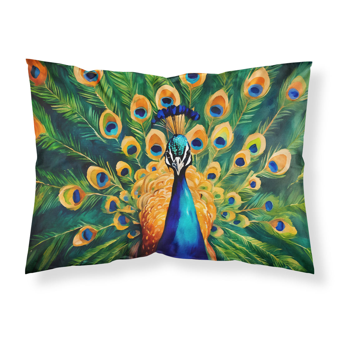 Peacock Standard Pillowcase Image 1