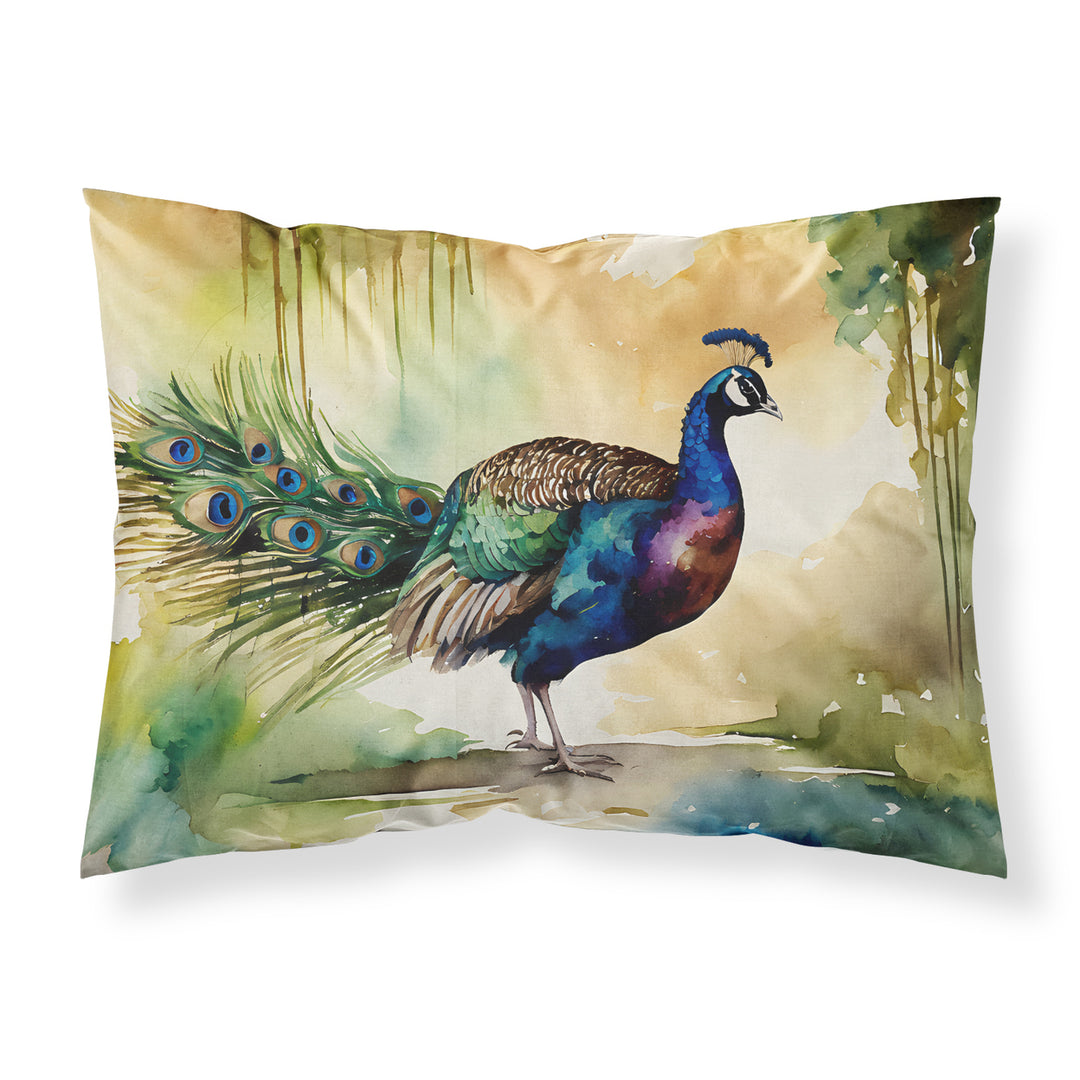 Peacock Standard Pillowcase Image 1