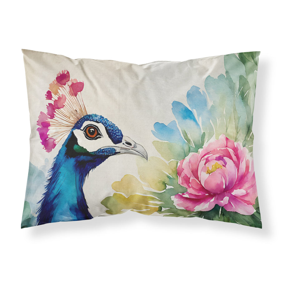 Peacock Standard Pillowcase Image 1