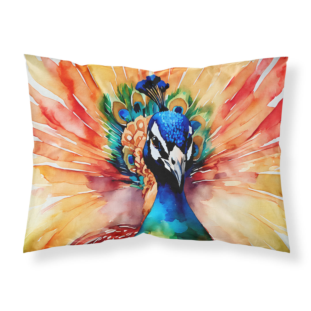 Peacock Standard Pillowcase Image 1