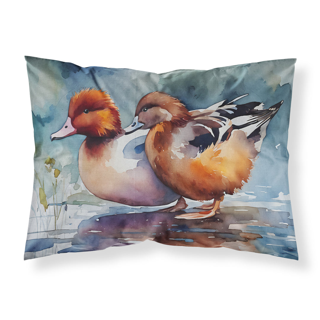 Redhead Duck Standard Pillowcase Image 1