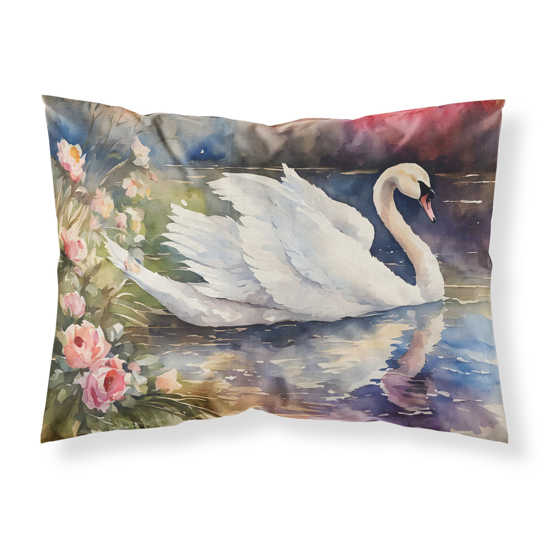 Swan Standard Pillowcase Image 1