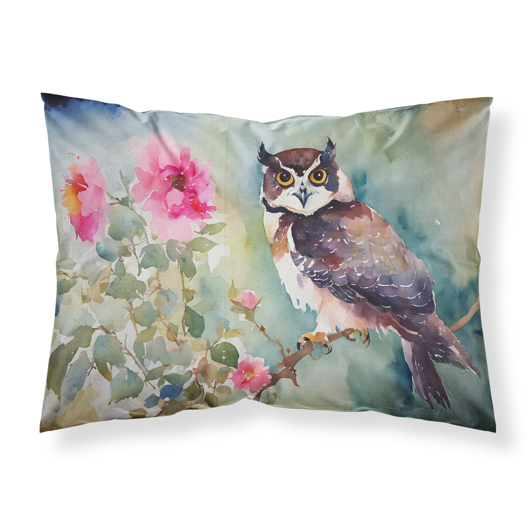 Spectacled Owl Standard Pillowcase Image 1