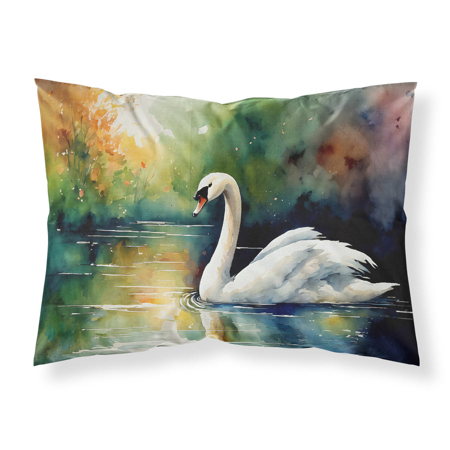 Swan Standard Pillowcase Image 1