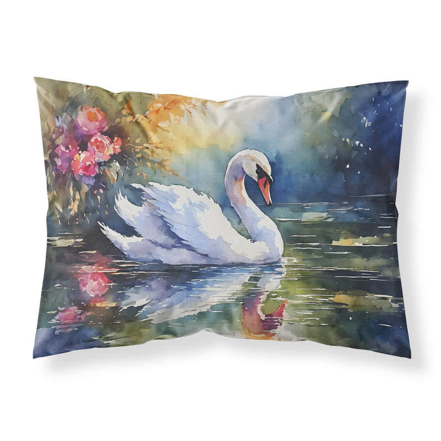 Swan Standard Pillowcase Image 1