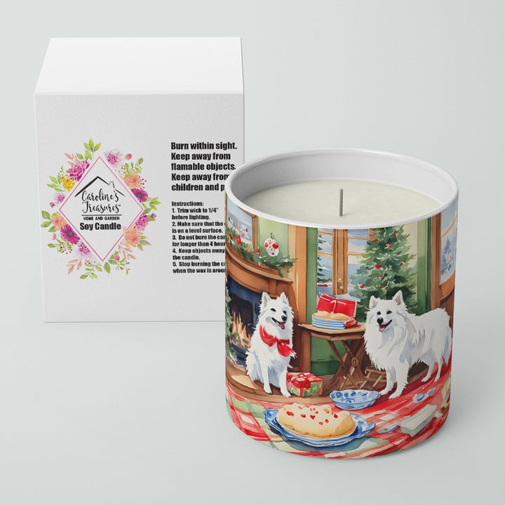 American Eskimo Christmas Cookies Decorative Soy Candle Image 2