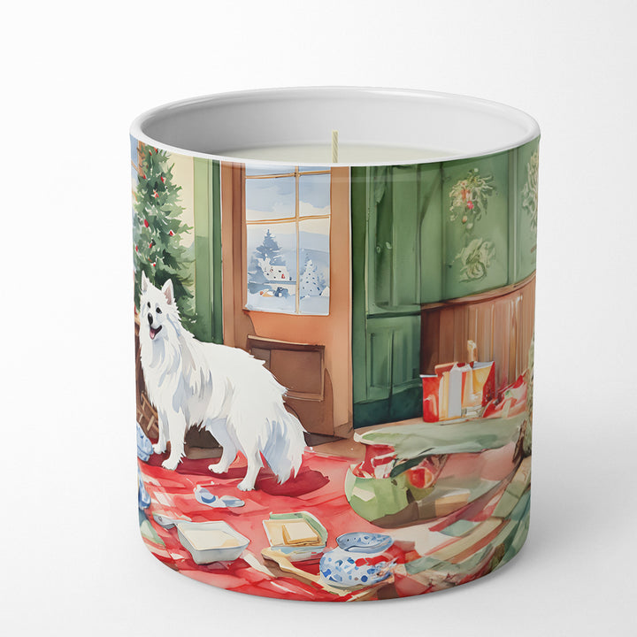 American Eskimo Christmas Cookies Decorative Soy Candle Image 5