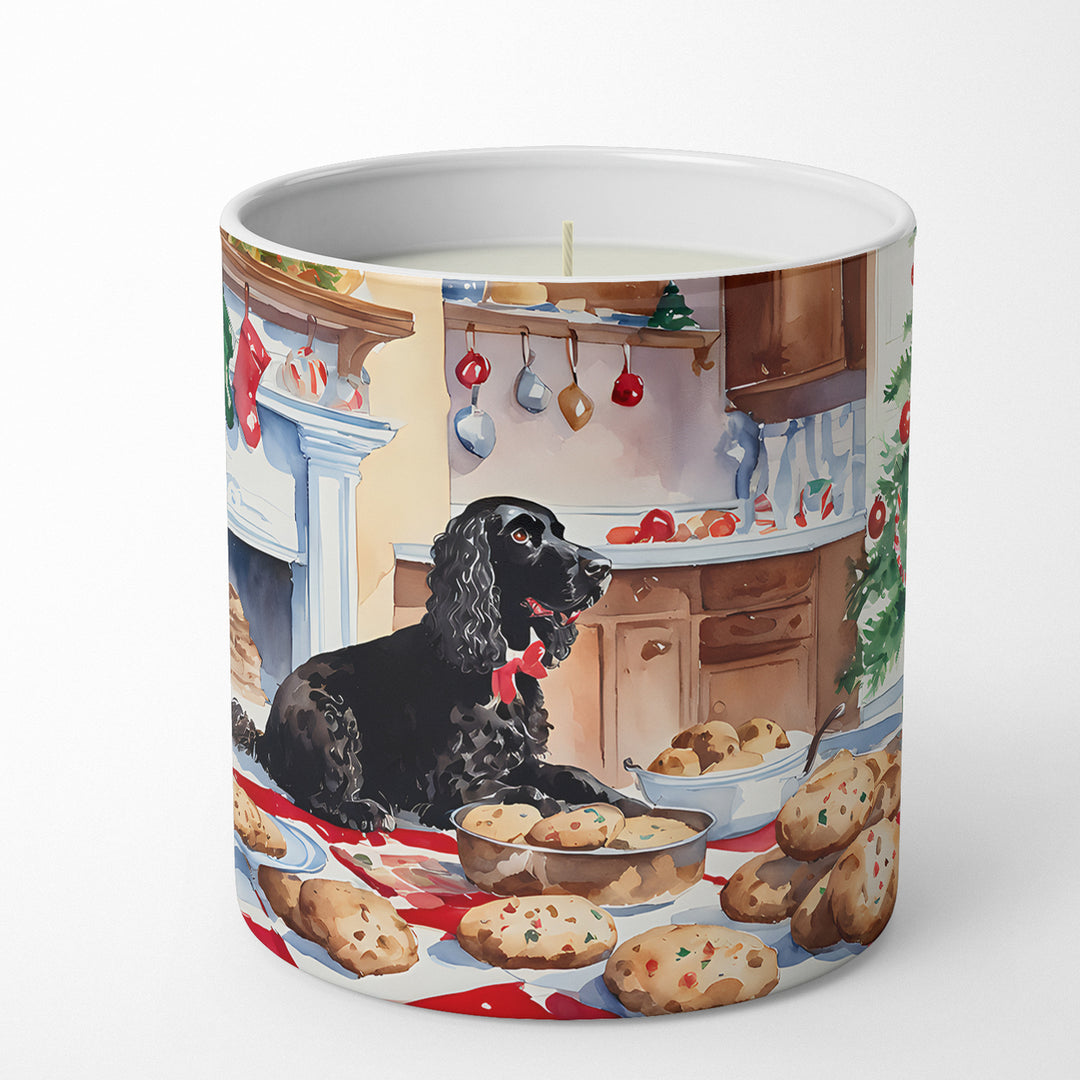 American Water Spaniel Christmas Cookies Decorative Soy Candle Image 1