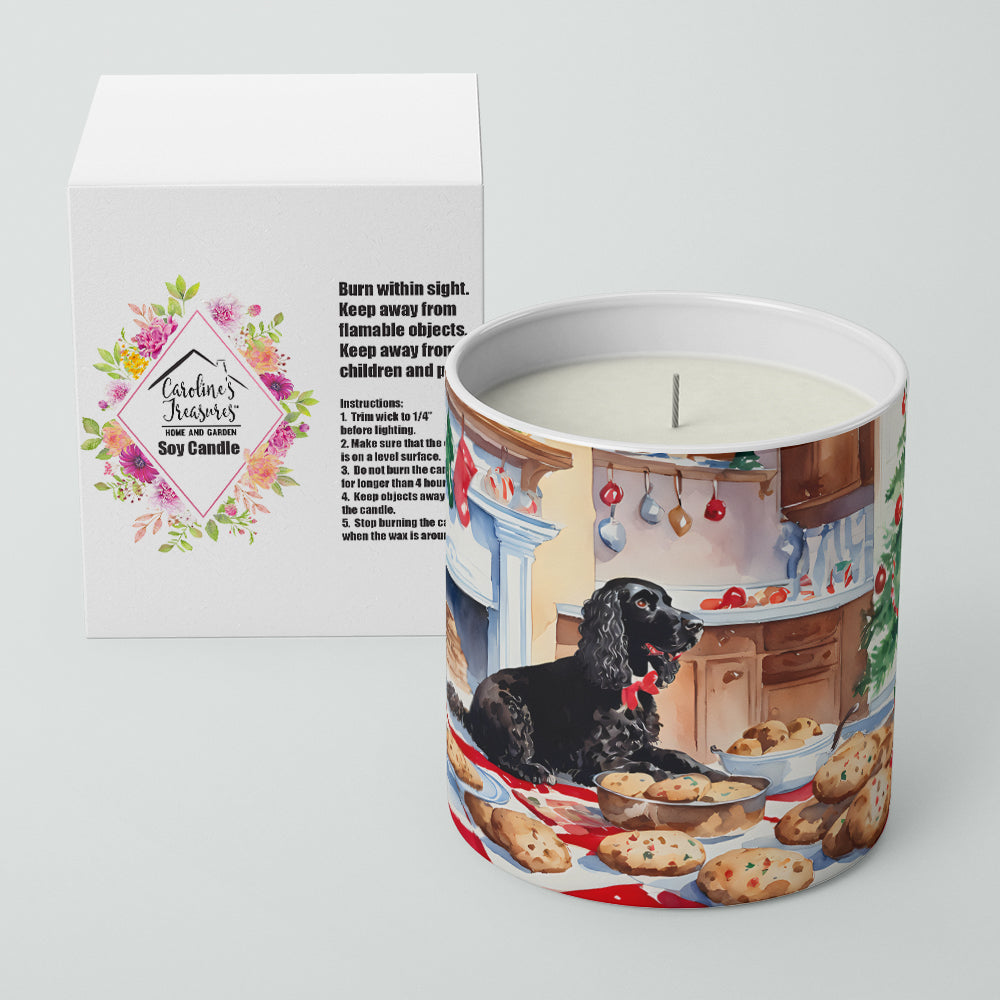 American Water Spaniel Christmas Cookies Decorative Soy Candle Image 2