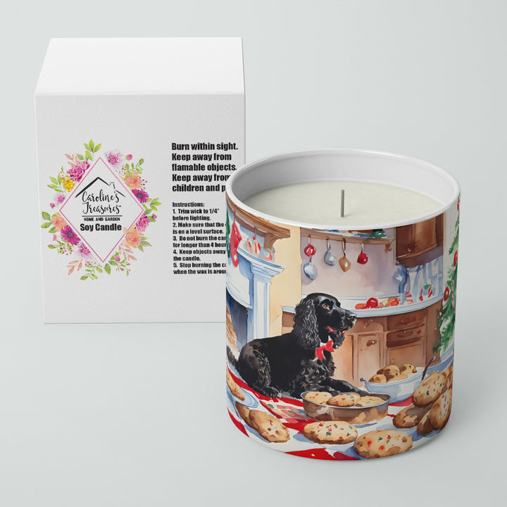 American Water Spaniel Christmas Cookies Decorative Soy Candle Image 2