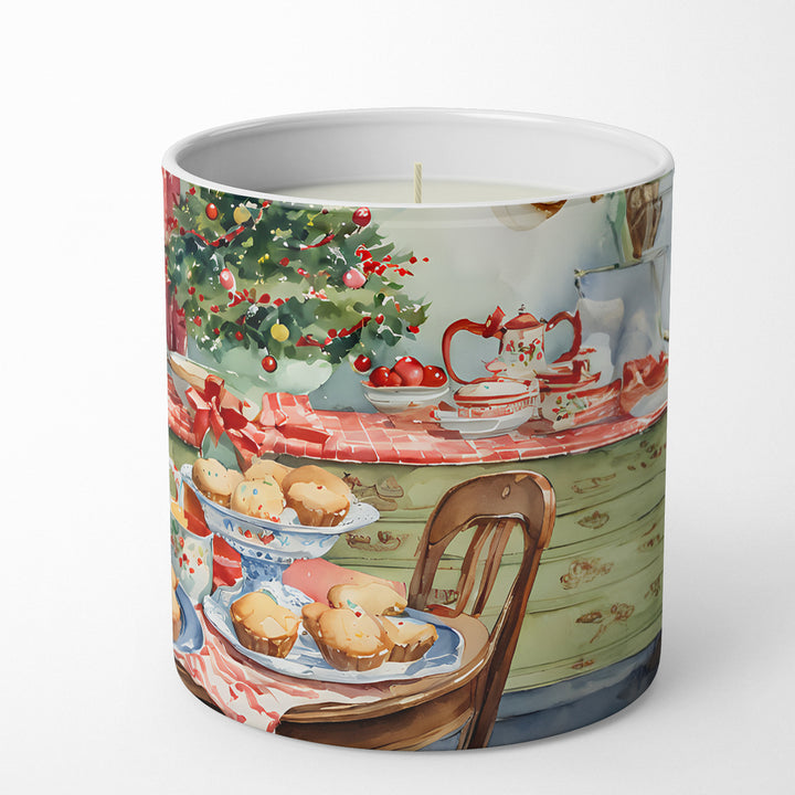 Basenji Christmas Cookies Decorative Soy Candle Image 5