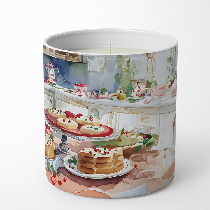 Basset Hound Christmas Cookies Decorative Soy Candle Image 5