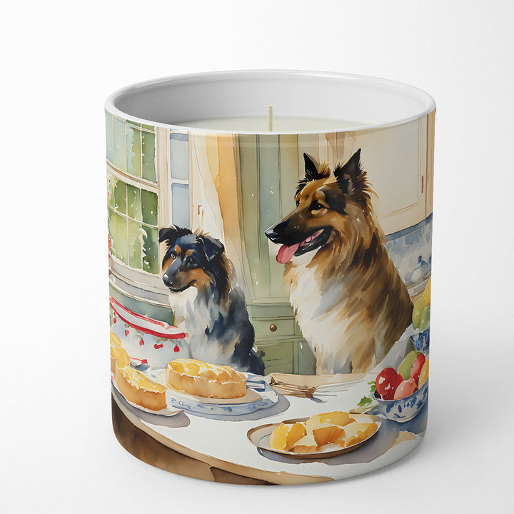 Belgian Tervuren Christmas Cookies Decorative Soy Candle Image 1