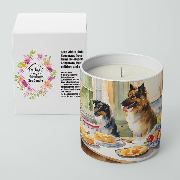 Belgian Tervuren Christmas Cookies Decorative Soy Candle Image 2