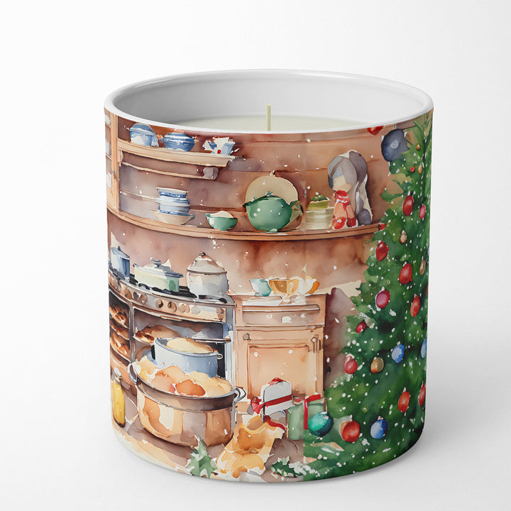 Bernese Mountain Dog Christmas Cookies Decorative Soy Candle Image 5