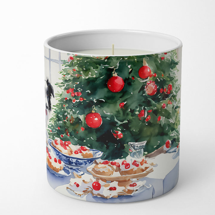 Border Collie Christmas Cookies Decorative Soy Candle Image 5