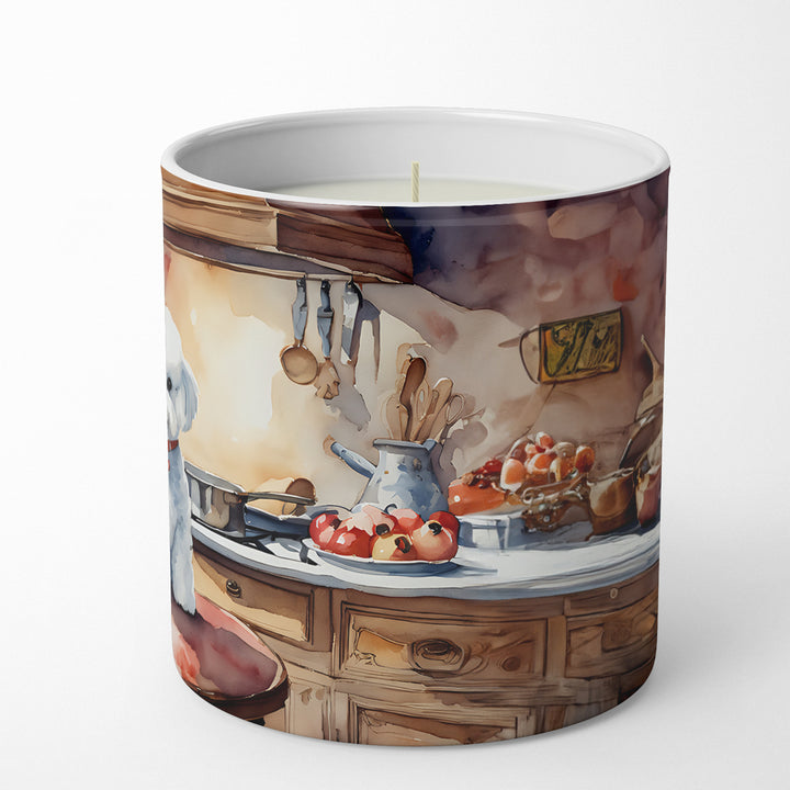 Bichon Frise Christmas Cookies Decorative Soy Candle Image 5