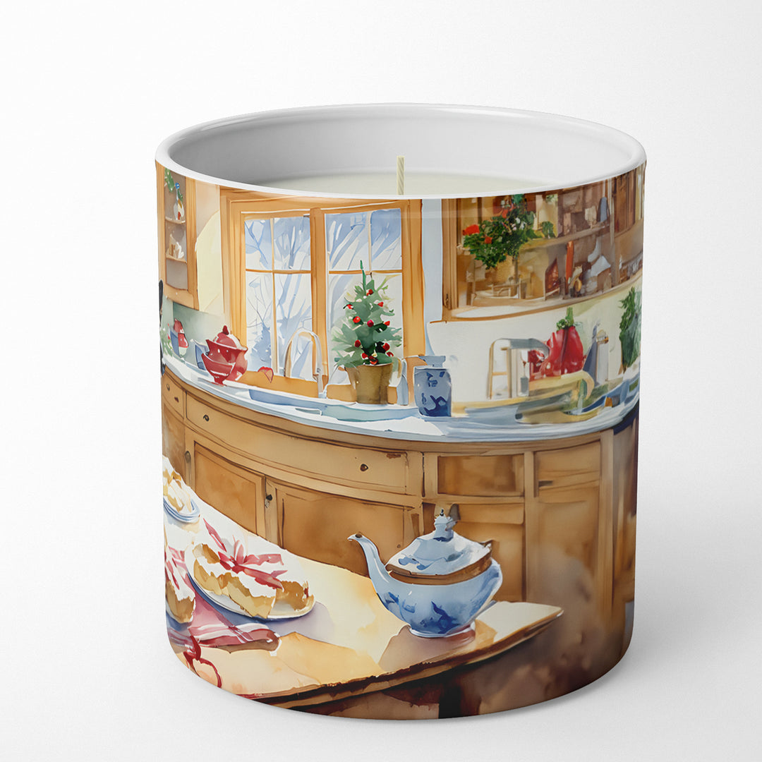 German Shepherd Christmas Cookies Decorative Soy Candle Image 5