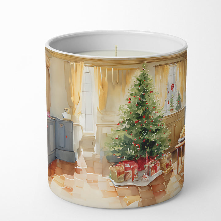 Golden Retriever Christmas Cookies Decorative Soy Candle Image 3