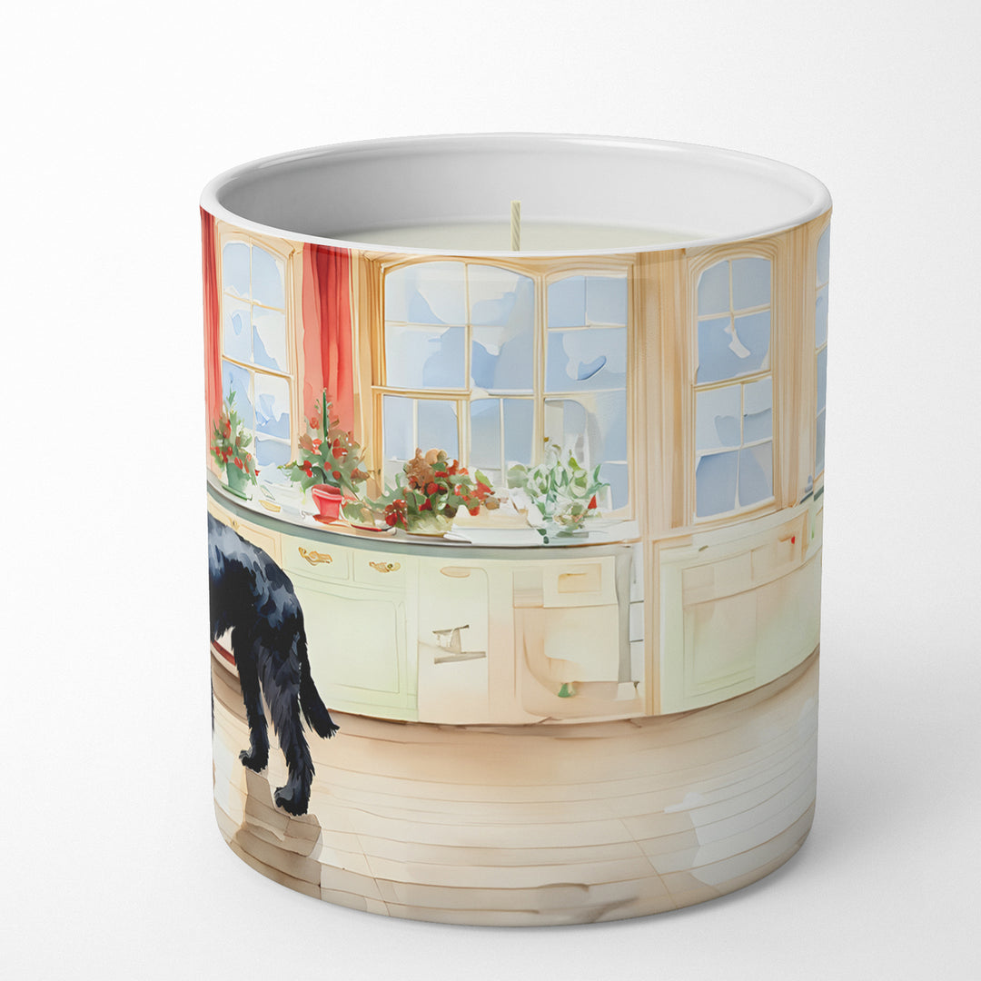 Giant Schnauzer Christmas Cookies Decorative Soy Candle Image 5