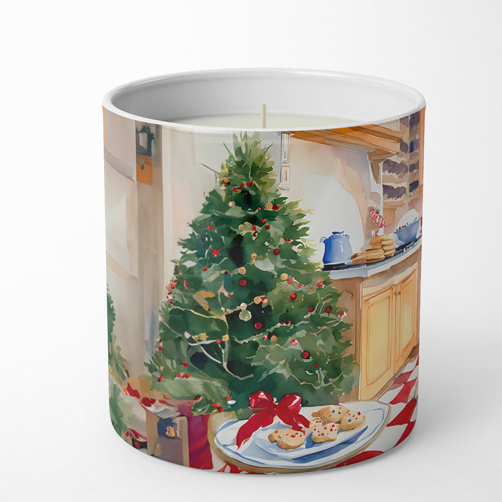 Golden Retriever Christmas Cookies Decorative Soy Candle Image 3