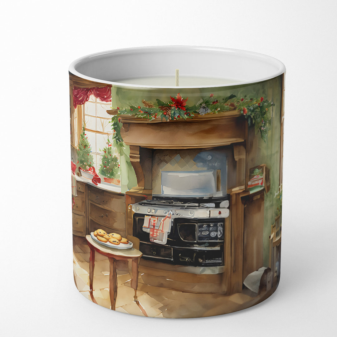 Golden Retriever Christmas Cookies Decorative Soy Candle Image 5