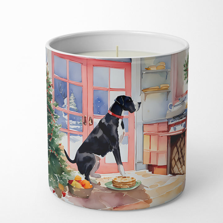 Great Dane Christmas Cookies Decorative Soy Candle Image 1