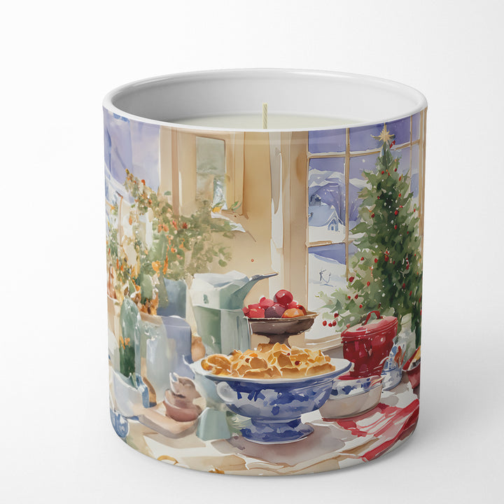 Golden Retriever Christmas Cookies Decorative Soy Candle Image 3