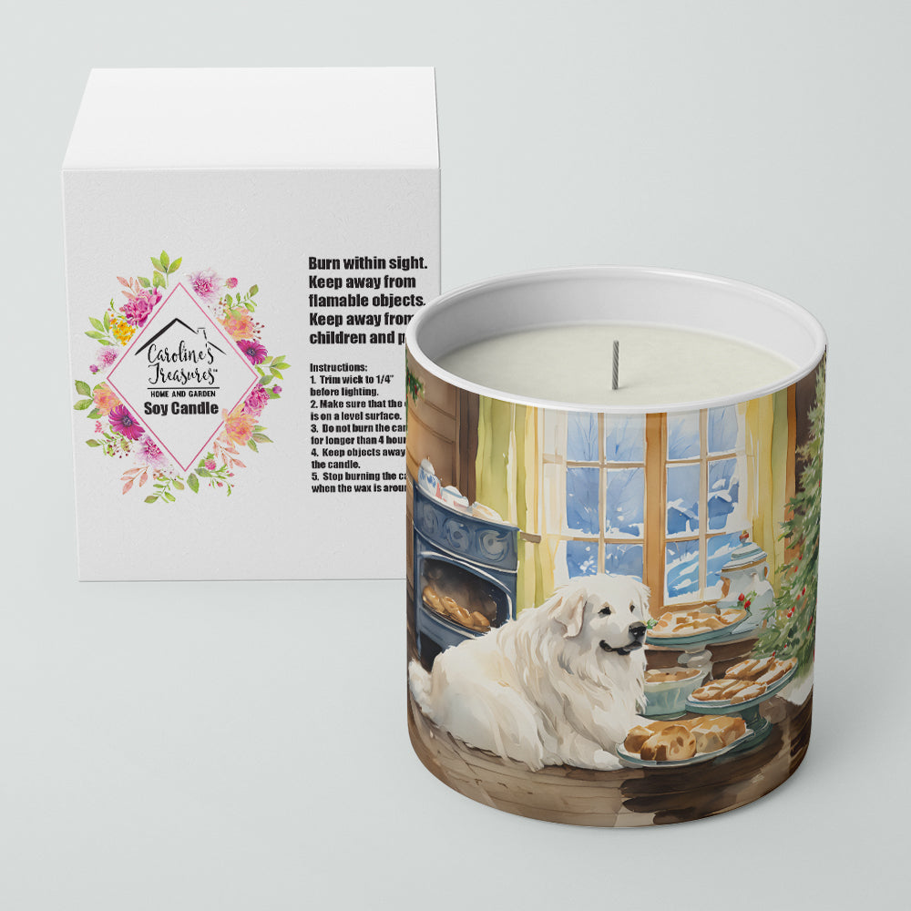 Great Pyrenees Christmas Cookies Decorative Soy Candle Image 2