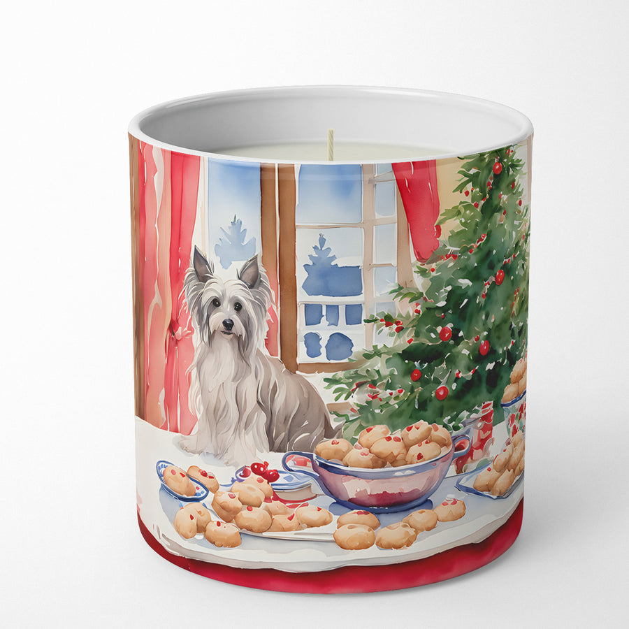 Chinese Crested Christmas Cookies Decorative Soy Candle Image 1