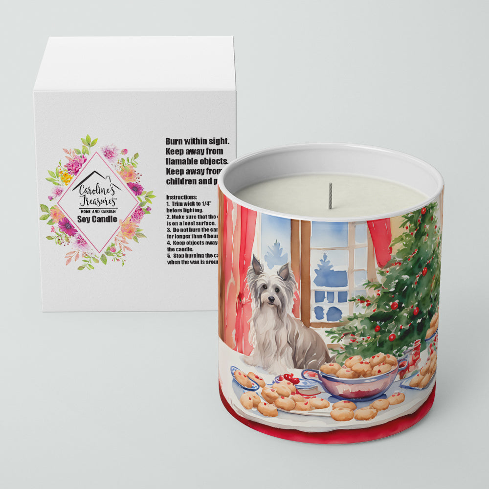 Chinese Crested Christmas Cookies Decorative Soy Candle Image 2