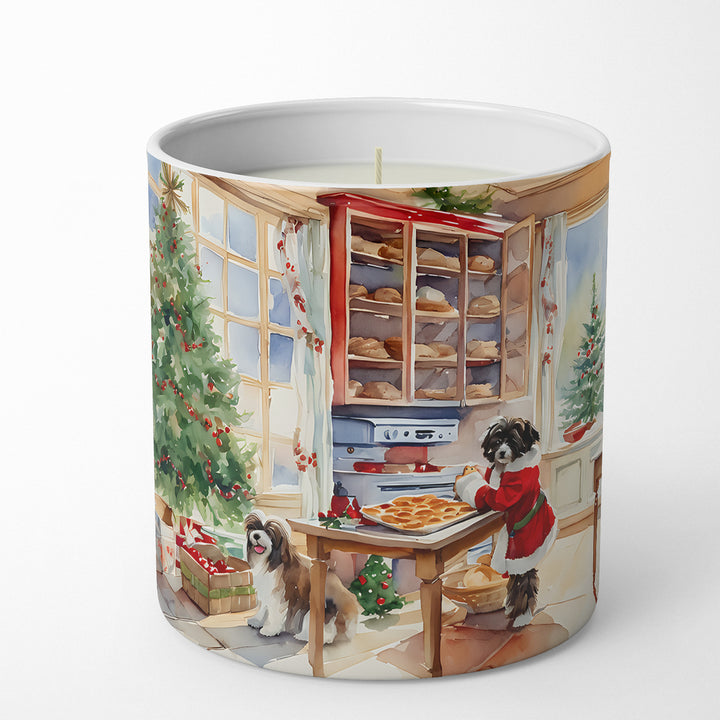 Havanese Christmas Cookies Decorative Soy Candle Image 1