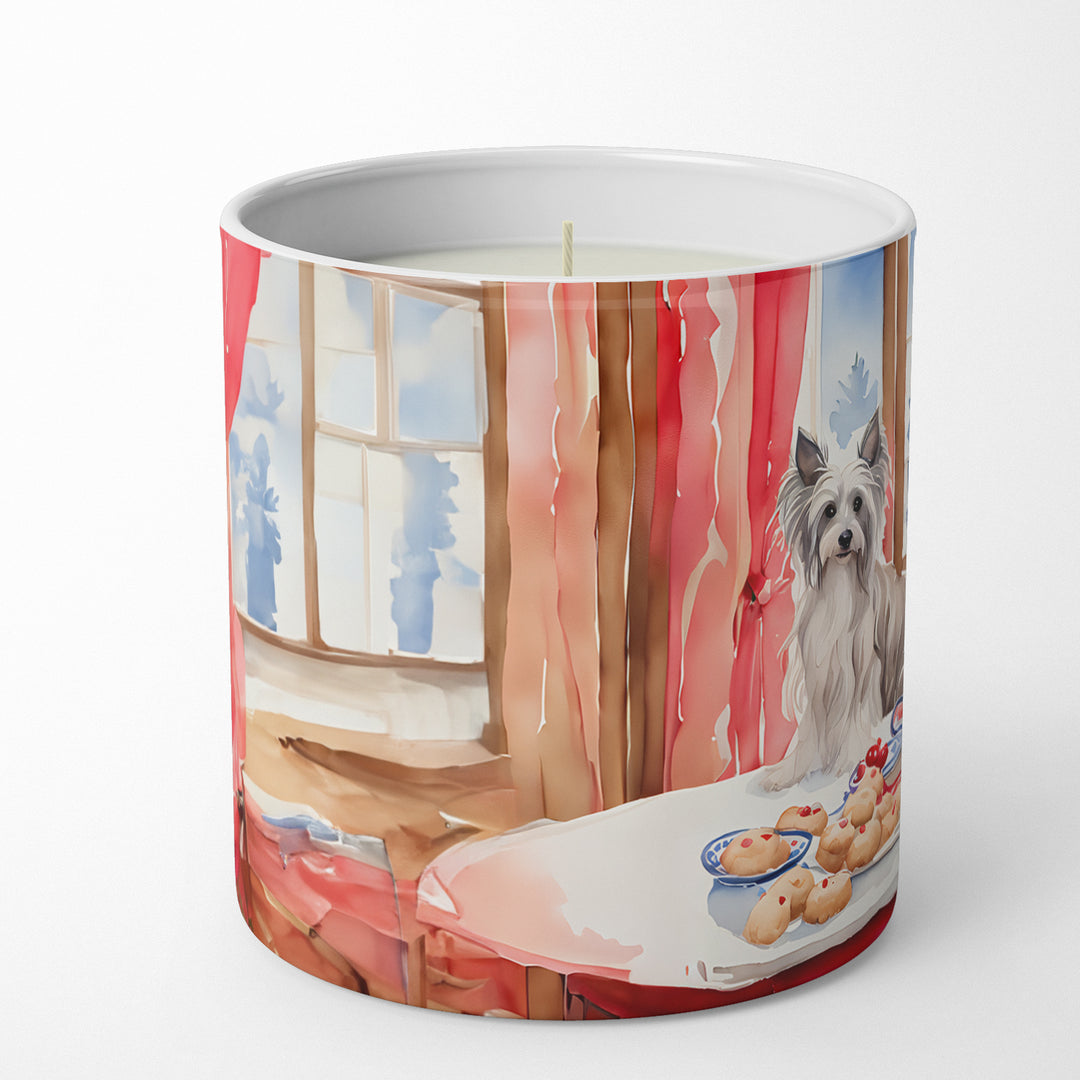 Chinese Crested Christmas Cookies Decorative Soy Candle Image 3