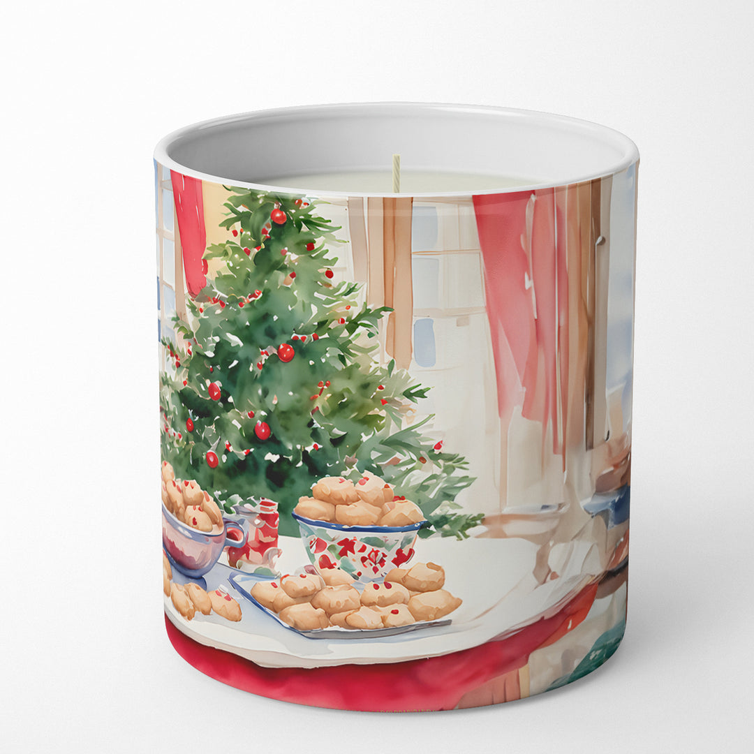 Chinese Crested Christmas Cookies Decorative Soy Candle Image 5