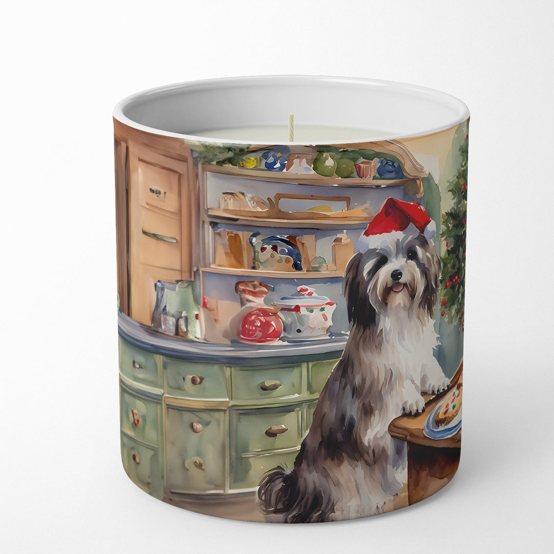 Havanese Christmas Cookies Decorative Soy Candle Image 3