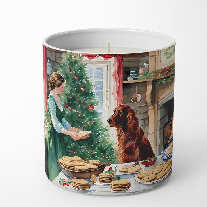 Irish Setter Christmas Cookies Decorative Soy Candle Image 1