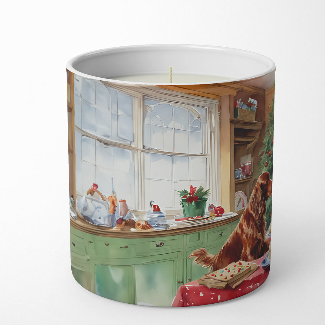 Irish Setter Christmas Cookies Decorative Soy Candle Image 3