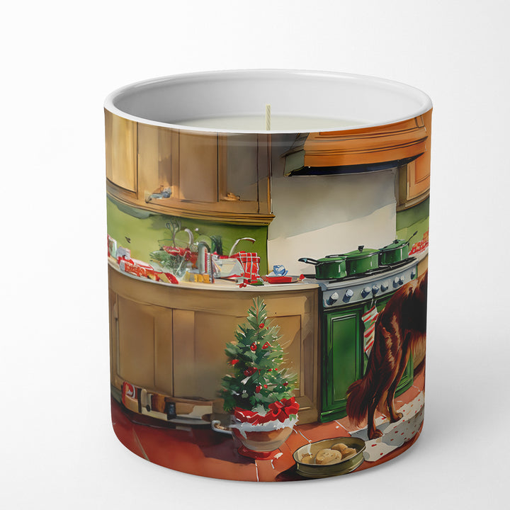 Irish Setter Christmas Cookies Decorative Soy Candle Image 3