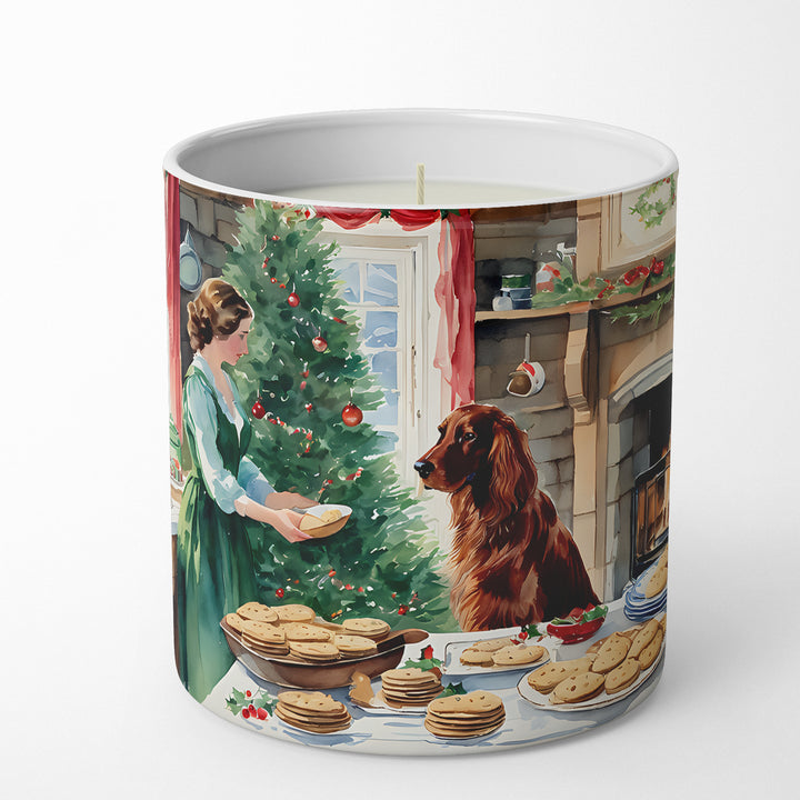 Irish Setter Christmas Cookies Decorative Soy Candle Image 4