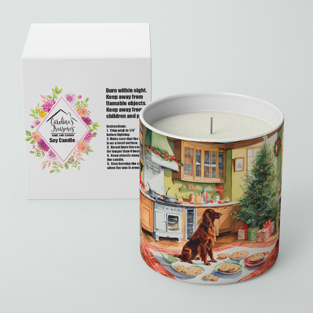 Irish Setter Christmas Cookies Decorative Soy Candle Image 2